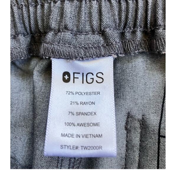 Figs Technical Collection Gray Scrubs Pants XS - Picture 5 of 6